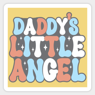 Daddy's Little Angel Sticker